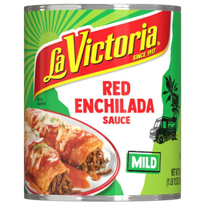 La Victoria Sauce Enchilada Red Mild Can - 28 Oz - Image 2