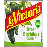 La Victoria Sauce Enchilada Green Mild Can - 28 Oz - Image 2