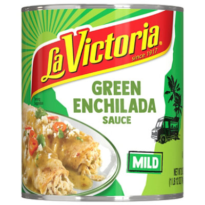 La Victoria Sauce Enchilada Green Mild Can - 28 Oz - Image 1