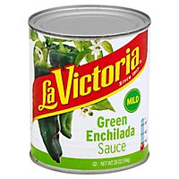 La Victoria Sauce Enchilada Green Mild Can - 28 Oz - Image 1