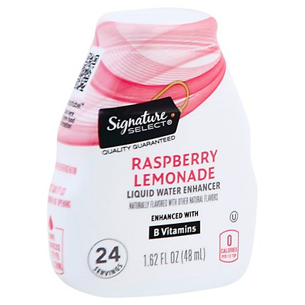 Signature SELECT Liquid Water Enhancer Raspberry Lemonade - 1.62 Fl. Oz. - Image 1