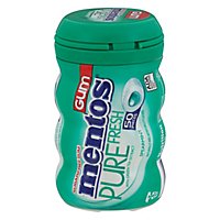 Mentos Pure Fresh Chewing Gum Sugarfree Spearmint - 50 Count - Image 2