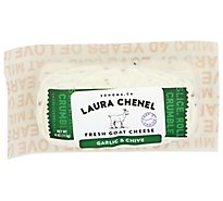 Laura Chenels Garlic Chive Goat Cheese - 4 Oz.