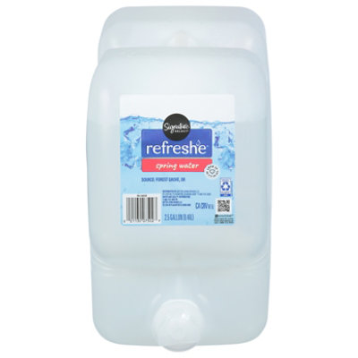 Signature SELECT Refreshe Spring Water - 2.5 Gallon