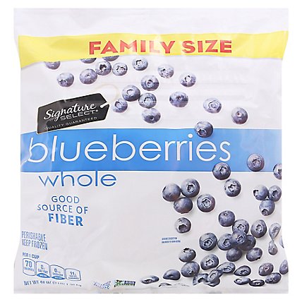 Signature SELECT Blueberries Unsweetened Whole - 48 Oz - Image 4