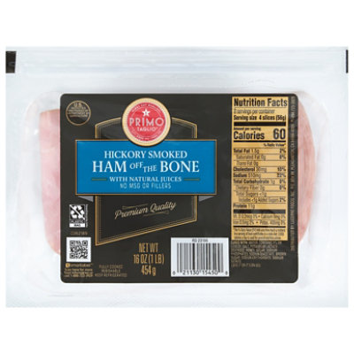 Primo Taglio Ham Off the Bone - 16 Oz