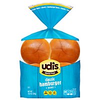 Udis Gluten Free Buns Classic Hamburger - 10.4 Oz - Image 1