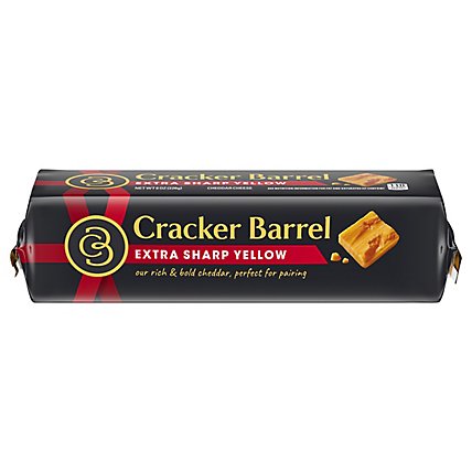 Cracker Barrel Cheese Cheddar Natural Sharp Extra Sharp - 8 Oz - Image 3