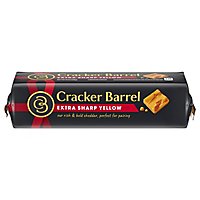 Cracker Barrel Cheese Cheddar Natural Sharp Extra Sharp - 8 Oz - Image 1