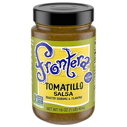 Frontera Salsa Tomatillo Medium Jar - 16 Oz - Image 3