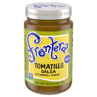 Frontera Salsa Tomatillo Medium Jar - 16 Oz - Image 3