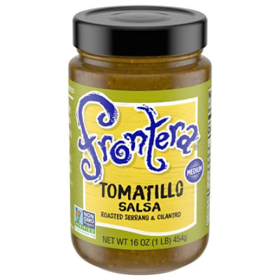 Frontera Salsa Tomatillo Medium Jar - 16 Oz