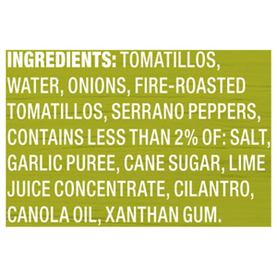 Frontera Salsa Tomatillo Medium Jar - 16 Oz - Image 4