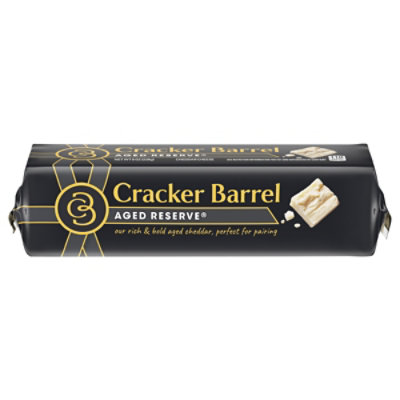  Cracker Barrel Cheese Cheddar Extra Sharp New York Aged Reserve - 8 Oz 