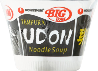 Nongshim Noodle Soup Udon Tempura Big Bowl - 4.02 Oz - Image 2