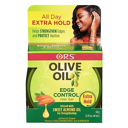 ORS Olive Oil Hair Gel Edge Control - 2.25 Oz - Image 3