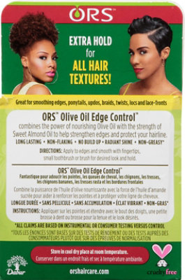 ORS Olive Oil Hair Gel Edge Control - 2.25 Oz - Image 5