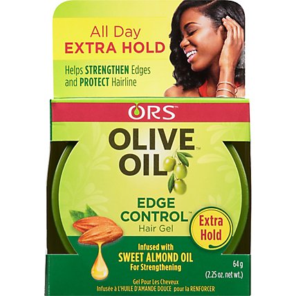 ORS Olive Oil Hair Gel Edge Control - 2.25 Oz - Image 2