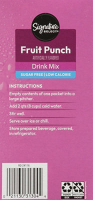 Signature SELECT Fruit Punch Drink Mix - 6-0.35 Oz - Image 7