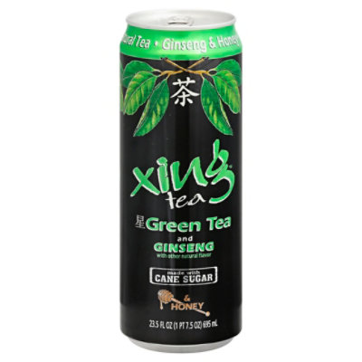 xingtea Green Tea with Ginseng & Honey All Natural - 23.5 Fl. Oz. - Image 3