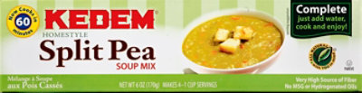 Kedem Split Pea Soup Mix - 6 Oz - Image 2