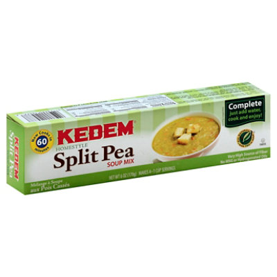 Kedem Split Pea Soup Mix - 6 Oz - Image 1