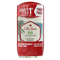 Old Spice Fiji With Palm Tree Invisible Solid Antiperspirant Deodorant For Men - 2-2.6 Oz - Image 3