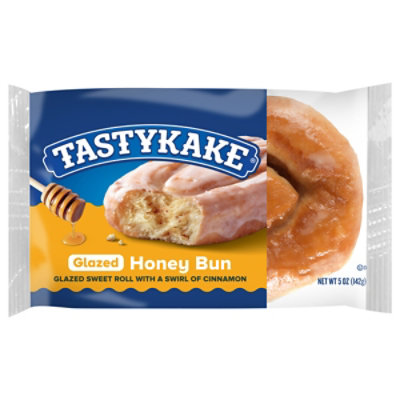 Tastykake Glazed Honey Bun Individually Wrapped Pastry Snack - 5 Oz - Image 2