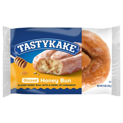 Tastykake Glazed Honey Bun Individually Wrapped Pastry Snack - 5 Oz - Image 2