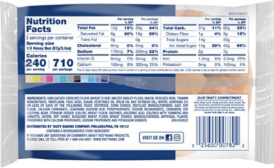 Tastykake Iced Honey Bun Individually Wrapped Pastry Snack 6 Oz - Image 5