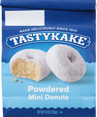 Tastykake Powdered Sugar Mini Donuts Shareable Powered Donuts Bag - 10 Oz - Image 7