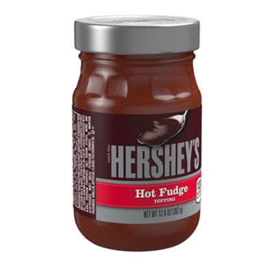 HERSHEY'S Hot Fudge Topping Dessert Sauce Jar - 12.8 Oz - Image 1