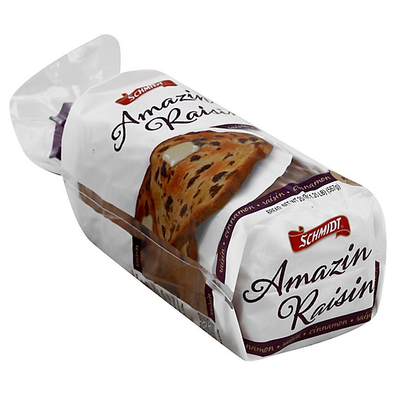 Schmidt Amazin Raisin Bread - 20 Oz
