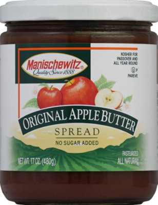 Manischewitz Apple Butter Spread - 17 Oz - Image 2