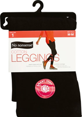 No nonsense Leggings Cotton Black Medium - Each - Image 2