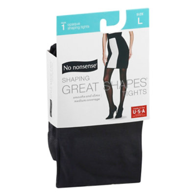 No Nonsense Super Opaque Tights (large/black), Delivery Near You