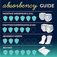 Goodnites Disposable Bed Pads for Bedwetting - 9 Count - Image 6