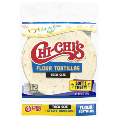 CHI-CHIS Tortillas Flour Taco Style Pack - 12 Count - Image 2