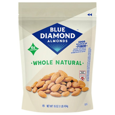 Blue Diamond Almonds Whole Natural - 16 Oz - Image 2
