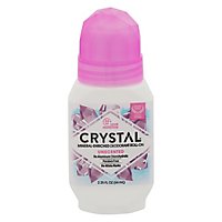 CRYSTAL Deodorant Roll On Mineral Unscented - 2.25 Fl. Oz. - Image 3