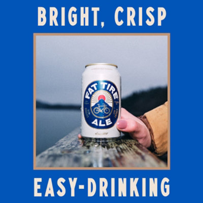 New Belgium Brewing Fat Tire Ale Beer 5.2% ABV Cans - 12-12 Fl. Oz. - Image 4