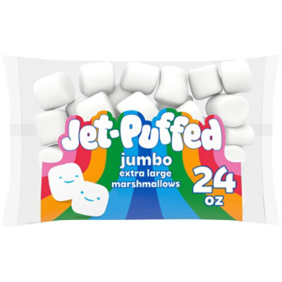 Jet-Puffed Jumbo Extra Large Marshmallows Bag - 1.5 Lb - Image 2