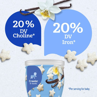 Gerber Grain & Grow Puffs Vanilla Snacks for Baby In Canister - 1.48 Oz - Image 5