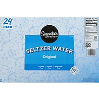 Signature SELECT Water Seltzer - 24-12 Fl. Oz. - Image 4