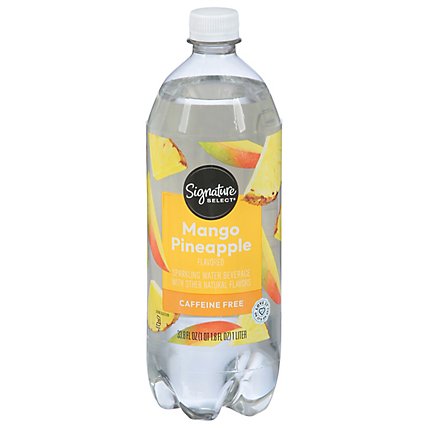Signature SELECT Water Sparkling Mango Pineapple - 1 Liter - Image 3