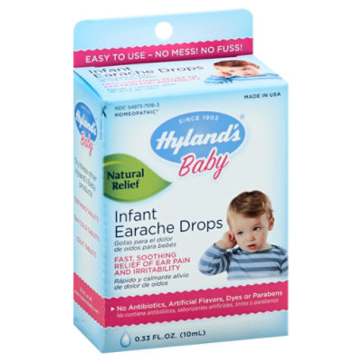 Hylands Earache Drops - 0.33 Fl. Oz.