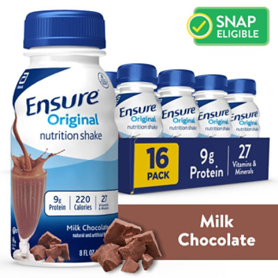 Ensure Original Nutrition Shake Ready To Drink Milk Chocolate - 16-8 Fl. Oz. - Image 1