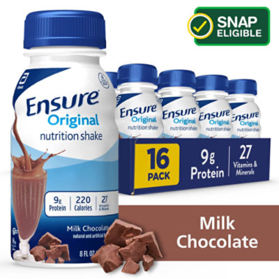 Ensure Original Nutrition Shake Ready To Drink Milk Chocolate - 16-8 Fl. Oz.