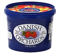 Danish Orchards Fruit Preserves Premium Raspberry - 28 Oz