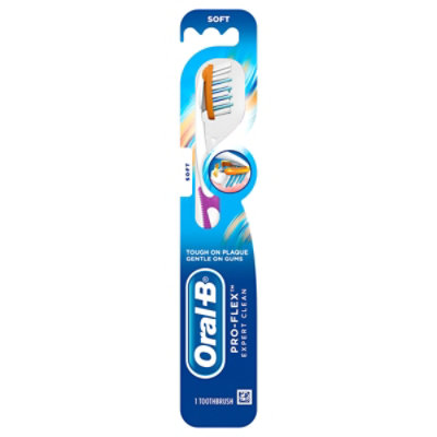 Creatie dood gaan lus Oral-B Pro-Flex Expert Clean Manual Soft Toothbrush - Each - Albertsons